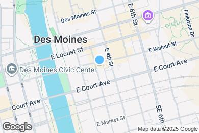 Map image of the property - 301 E Walnut St