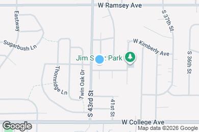 Map image of the property - 4220 W Mangold Ave