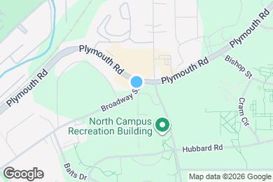 Map image of the property - 1780 Broadway St