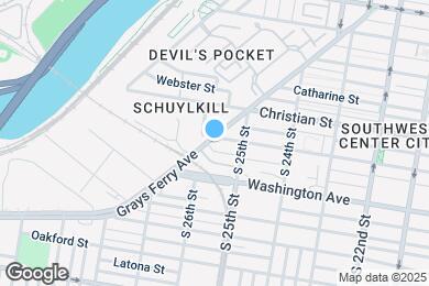 Map image of the property - 2541 Grays Ferry Ave