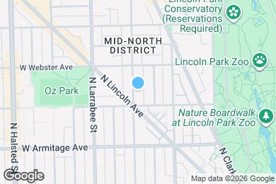 Map image of the property - 2119 N Cleveland Ave