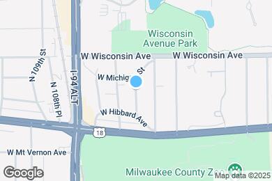 Map image of the property - 555 N 105th St