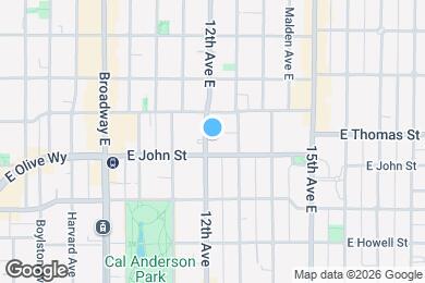 Map image of the property - 210 12th Ave E