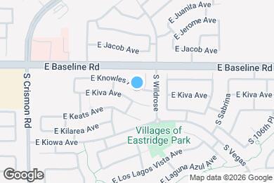Map image of the property - 10307 E Knowles Ave