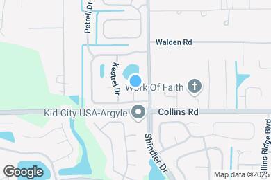 Map image of the property - 7573 Falcon Trace Ct