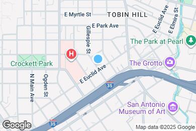 Map image of the property - 703 E Euclid Ave