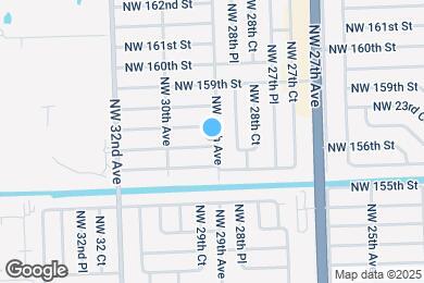 Map image of the property - 2901 NW 157th St