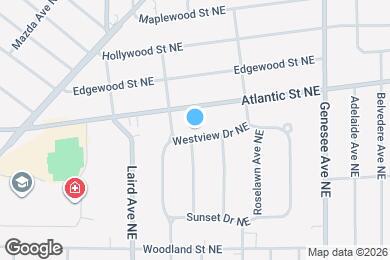 Map image of the property - 1507 Westview Dr NE