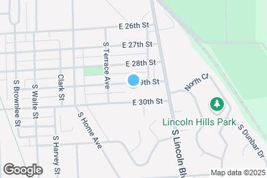 Map image of the property - 1020 E 29th St