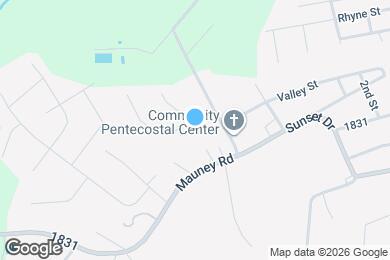 Map image of the property - 105 Vermont Dr