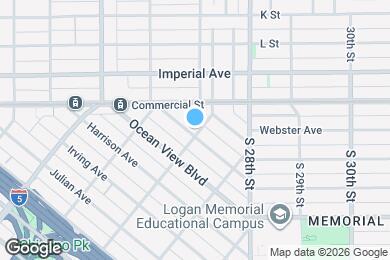 Map image of the property - 2096 Franklin Ave