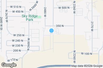 Map image of the property - 258 N 2470 W