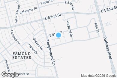 Map image of the property - Woodlands Apartments