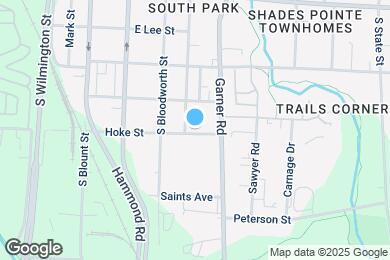 Map image of the property - 509 Hoke St