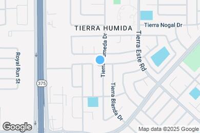 Map image of the property - 2365 Tierra Humeda Dr