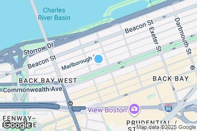 Map image of the property - 293 Commonwealth Ave