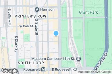 Map image of the property - 824 S Michigan Ave