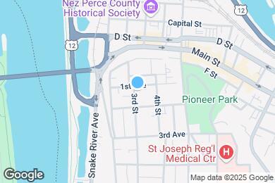 Map image of the property - 302 1st Ave