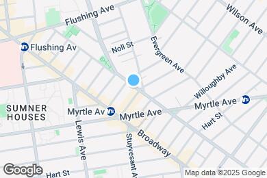 Map image of the property - Bushwick Avenue / Spacious Penthouse 2-Bed...