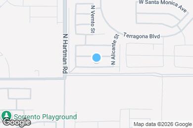 Map image of the property - 36506 W San Sisto Ave