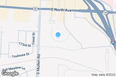 Map image of the property - Lakewood Terrace Apartments