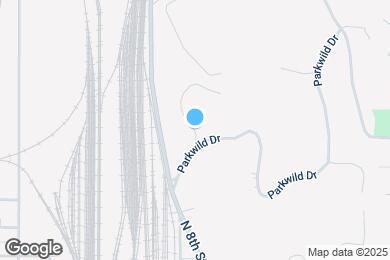 Map image of the property - 1961 Parkwild Dr
