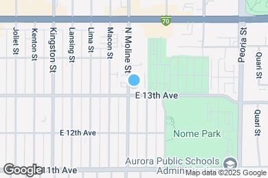 Map image of the property - 1308 N Moline St