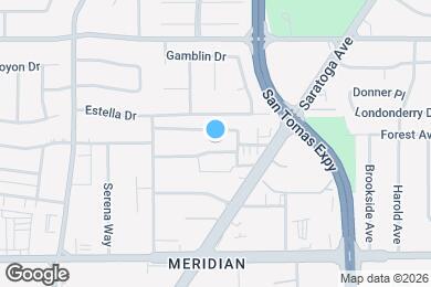 Map image of the property - 150 Saratoga Ave