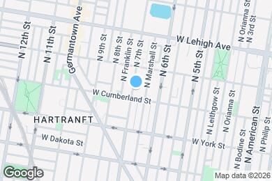 Map image of the property - 2509 N 7th St