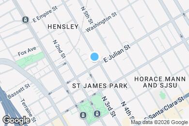 Map image of the property - 139 E Julian St