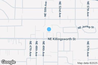 Map image of the property - 5616 NE 50th Ave