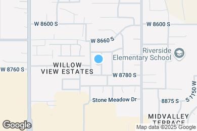 Map image of the property - 8746 S 1440 W