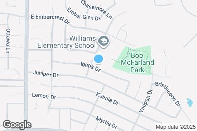 Map image of the property - 305 Iberis Dr