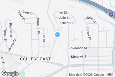 Map image of the property - 5275 Reservoir Dr