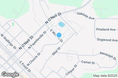 Map image of the property - 167 E Wilson St