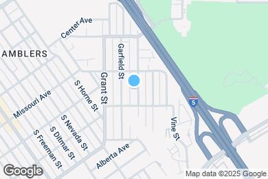 Map image of the property - 525 Brooks St