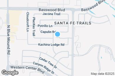 Map image of the property - 1916 Old Pecos Trail