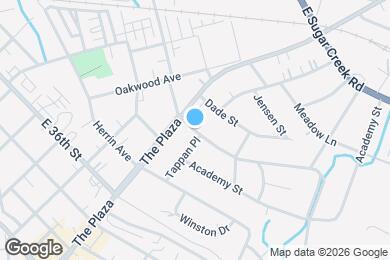 Map image of the property - 1319 Anderson St