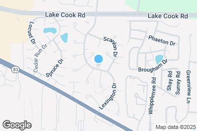 Map image of the property - 1152 Buckingham Ct