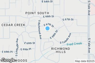 Map image of the property - 4339 E 68th St
