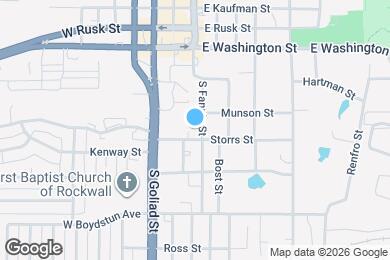 Map image of the property - 408-B S Fannin St