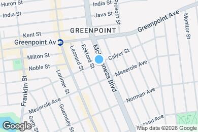 Map image of the property - 216 Calyer St