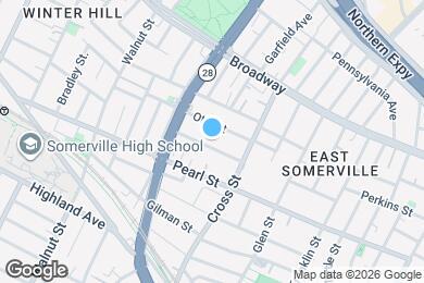 Map image of the property - 23 Everett Ave