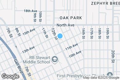 Map image of the property - 5838 12th St
