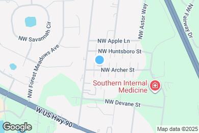 Map image of the property - 3851 NW Archer St