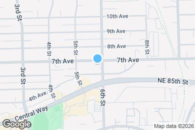 Map image of the property - 615 6th St
