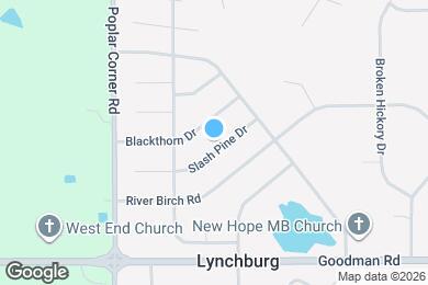 Map image of the property - 6720 Slash Pine Dr