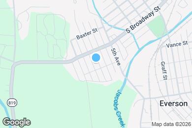 Map image of the property - 38 3rd Ave