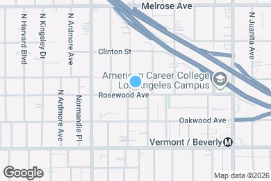 Map image of the property - 4271 1/2 Rosewood Ave.