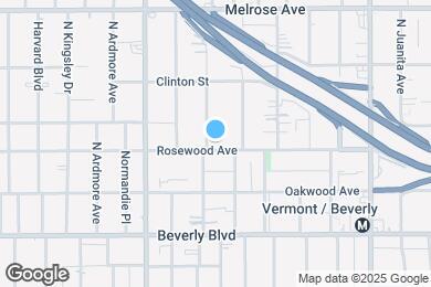 Map image of the property - 4271 Rosewood Ave